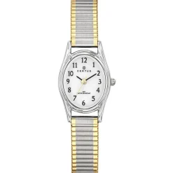 Certus Montre Acier<Montre Femme 642369 - Bracelet Acier Bicolore Argenté & Doré