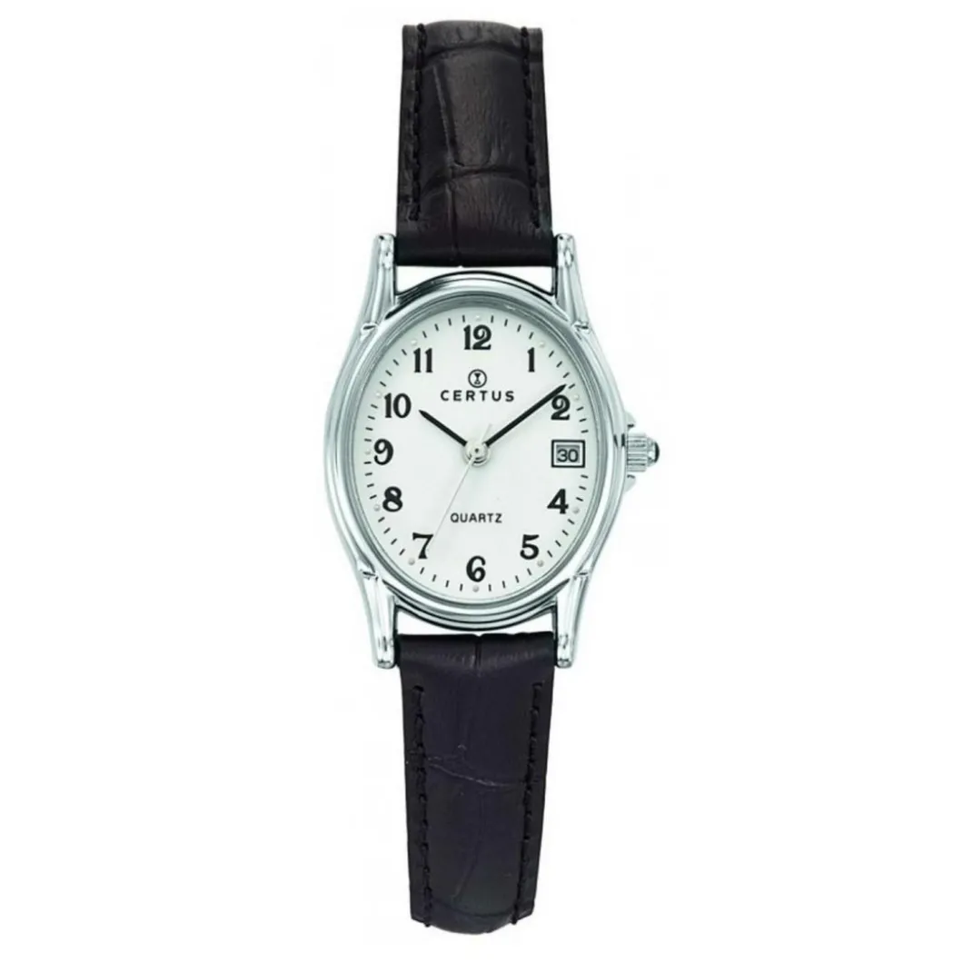 Certus Montre Fille<Montre Femme 644520 - Bracelet Cuir Noir