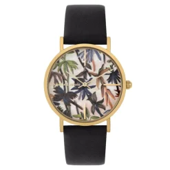 Christian Lacroix Montres Montre Cuir<Montre Femme Guatiza - CLW809 Bracelet Cuir Noir