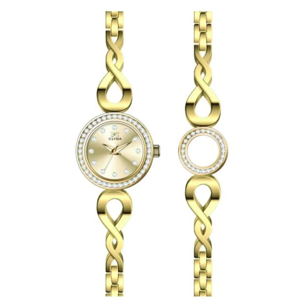 Clyda Montre Acier<Montre Femme CLA813DDD - Rouelle