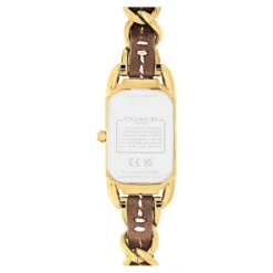 Coach Montre Cuir<Montre Femme Cadie - 14504282 Bracelet Cuir Marron