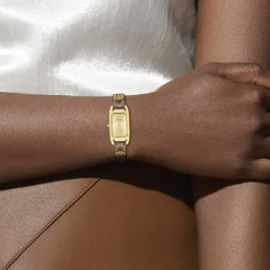 Coach Montre Cuir<Montre Femme Cadie - 14504192 Bracelet Cuir Marron