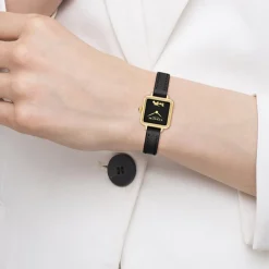 Coach Montre Cuir<Montre Femme Cass - 14504225 Bracelet Cuir Noir