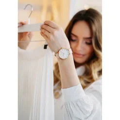 COMO MILANO Montre Cuir<Montre Femme The Trendsetters - CM012-204-2PPK Bracelet Cuir Rose