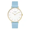 COMO MILANO Montre Cuir<Montre Femme The Trendsetters - CM013-204-2LBL Bracelet Cuir Bleu