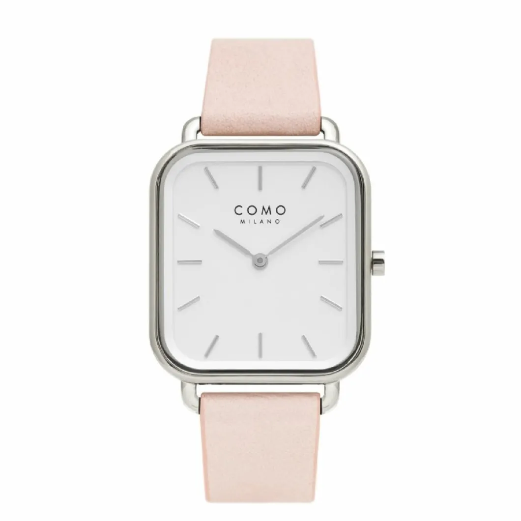 COMO MILANO Montre Acier<Montre Femme Square - CM072-104-2PBL Bracelet Acier Argent