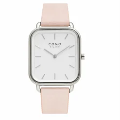 COMO MILANO Montre Acier<Montre Femme Square - CM072-104-2PBL Bracelet Acier Argent