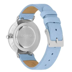 COMO MILANO Montre Cuir<Montre Femme The Trendsetters - CM012-104-2PBL Bracelet Cuir Bleu