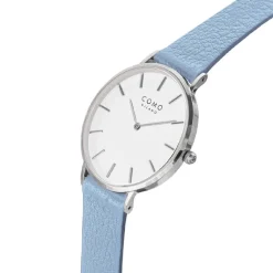 COMO MILANO Montre Cuir<Montre Femme The Trendsetters - CM012-104-2PBL Bracelet Cuir Bleu
