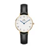 Daniel Wellington Montres Montre Cuir<Montre Femme Daniel Wellington Roman Numerals - DW00100686 Bracelet Cuir Noir