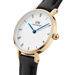 Daniel Wellington Montres Montre Cuir<Montre Femme Daniel Wellington Roman Numerals - DW00100686 Bracelet Cuir Noir