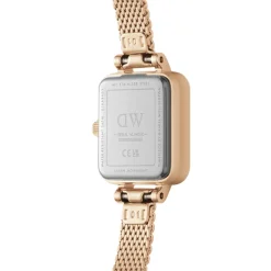Daniel Wellington Montres Montre Acier<Montre Femme Daniel Wellington Melrose - DW00100651 Bracelet Acier Doré Rose