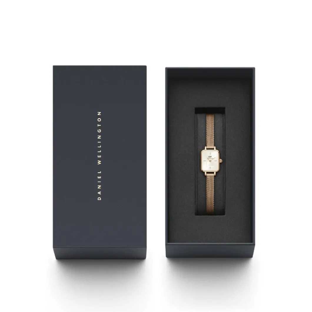 Daniel Wellington Montres Montre Acier<Montre Femme Daniel Wellington Melrose - DW00100651 Bracelet Acier Doré Rose