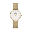 Daniel Wellington Montres Montre Acier<Montre Femme Daniel Wellington Evergold - DW00100350 Bracelet Acier Doré