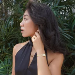 Daniel Wellington Montres Montre Acier<Montre Femme Daniel Wellington Evergold - DW00100656 Bracelet Acier Doré