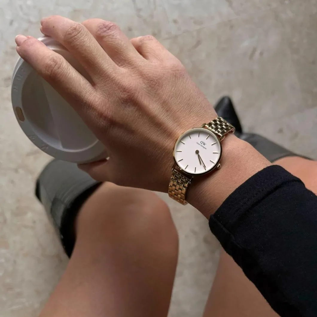 Daniel Wellington Montres Montre Acier<Montre Femme Daniel Wellington Link - DW00100614 Bracelet Acier Doré