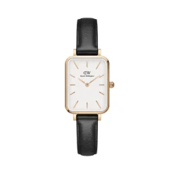 Daniel Wellington Montres Montre Cuir<Montre Femme Daniel Wellington Pressed Sheffield - DW00100434 Bracelet Cuir Noir