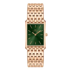 Daniel Wellington Montres Montre Acier<Montre Femme Daniel Wellington 9-Link - DW00100704 Bracelet Acier Doré Rose