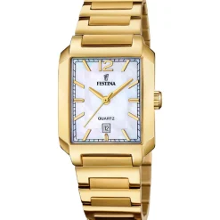 Festina Montre Acier<Montre Femme - F20680-2 Bracelet Acier Doré