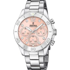 Festina Montre Acier<Montre Femme - F20603-7 Bracelet Acier Argent