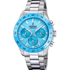 Festina Montre Acier<Montre Femme Ceramic - F20693-3 Bracelet Acier Argent