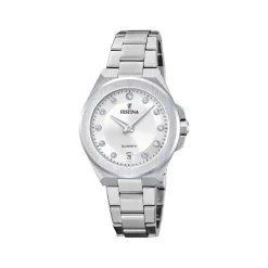 Festina Montre Acier<Montre Femme Mademoiselle - F20700-1 Bracelet Acier Argenté