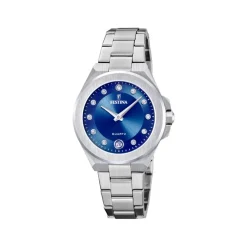 Festina Montre Acier<Montre Femme Mademoiselle - F20700-5 Bracelet Acier Argenté