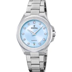 Festina Montre Acier<Montre Femme Mademoiselle - F20700-3 Bracelet Acier Argenté