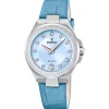 Festina Montre Cuir<Montre Femme Mademoiselle - F20701-3 Bracelet Cuir Bleu