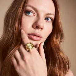 Fossil Montres Montre Acier<Montre femme Fossil Raquel - ES5343 Bracelet Acier Doré