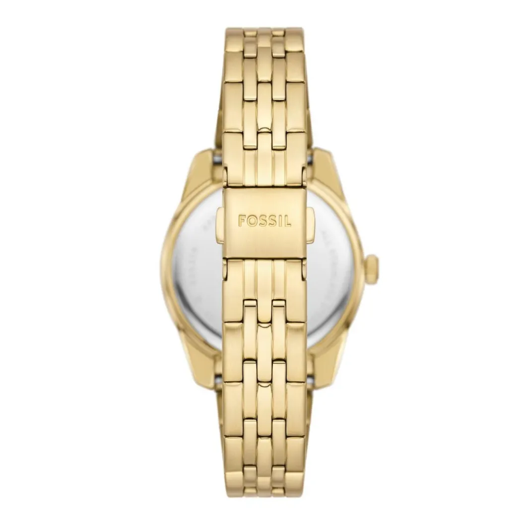 Fossil Montres Montre Acier<Montre femme Fossil Scarlette - ES5338 Bracelet Acier Doré