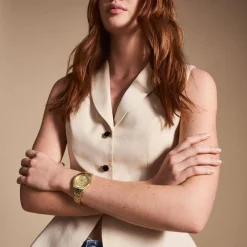 Fossil Montres Montre Acier<Montre femme Fossil Scarlette - ES5338 Bracelet Acier Doré