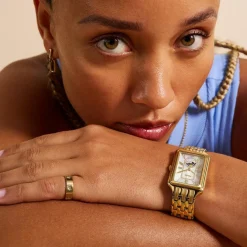 Fossil Montres Montre Acier<Montre Femme Raquel - ES5398 Bracelet Acier Doré