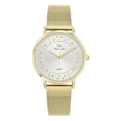 Go Mademoiselle Montre Acier<Montre Femme Eclats Etoiles - 695591 Bracelet Doré