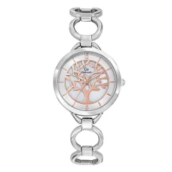 Go Mademoiselle Montre Acier<Montre Femme Arbre De Vie - 695555 Bracelet Argent