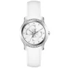 Guess Montre Cuir<Montre Femme Annette - GW0860L3 Bracelet Cuir Blanc