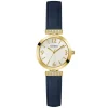 Guess Montre Cuir<Montre Femme Array - GW0614L5 Bracelet Cuir Bleu