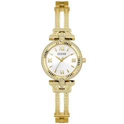 Guess Montre Acier<Montre Femme Delphine - GW0864L2 Bracelet Acier Doré