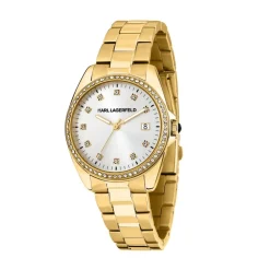Karl Lagerfeld Montre Acier<Montre Femme - R0553101505 Bracelet Acier Doré