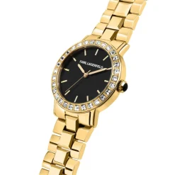Karl Lagerfeld Montre Acier<Montre Femme Crystal - R0553100508 Bracelet Acier Doré