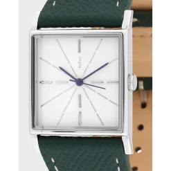 Kelton Montre Cuir<Montre Femme Astre argent Epsom green - 9123452