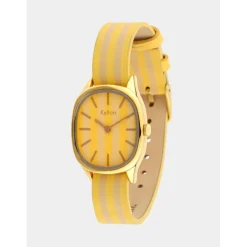 Kelton Montre Cuir<Montre Femme Colorama Citron-noisette - 9125062