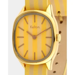 Kelton Montre Cuir<Montre Femme Colorama Citron-noisette - 9125062