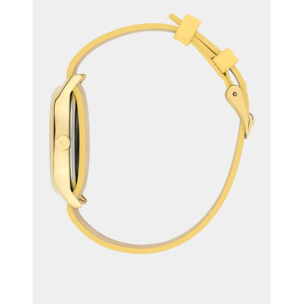Kelton Montre Cuir<Montre Femme Colorama Citron-noisette - 9125062