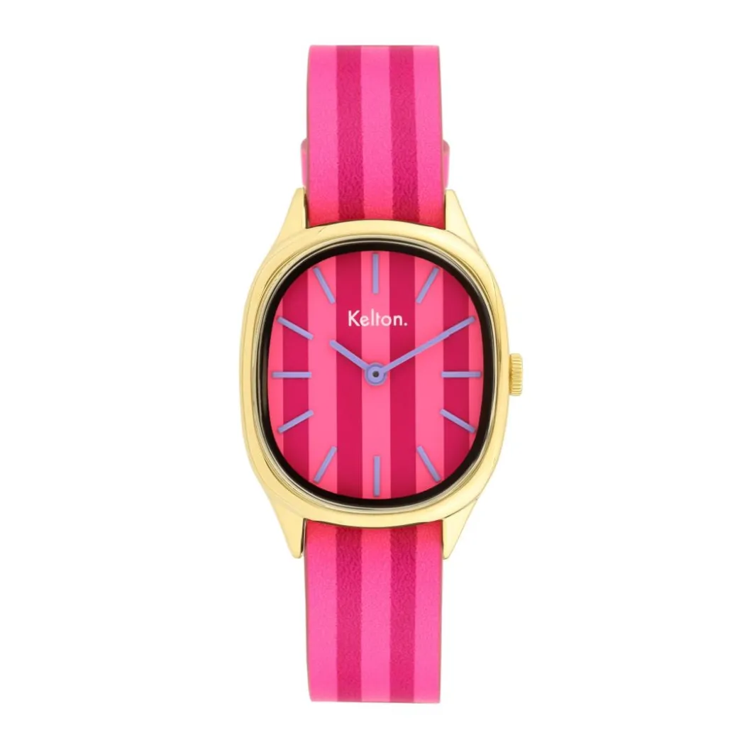 Kelton Montre Cuir<Montre Femme Colorama Fraise-framboise - 9125022