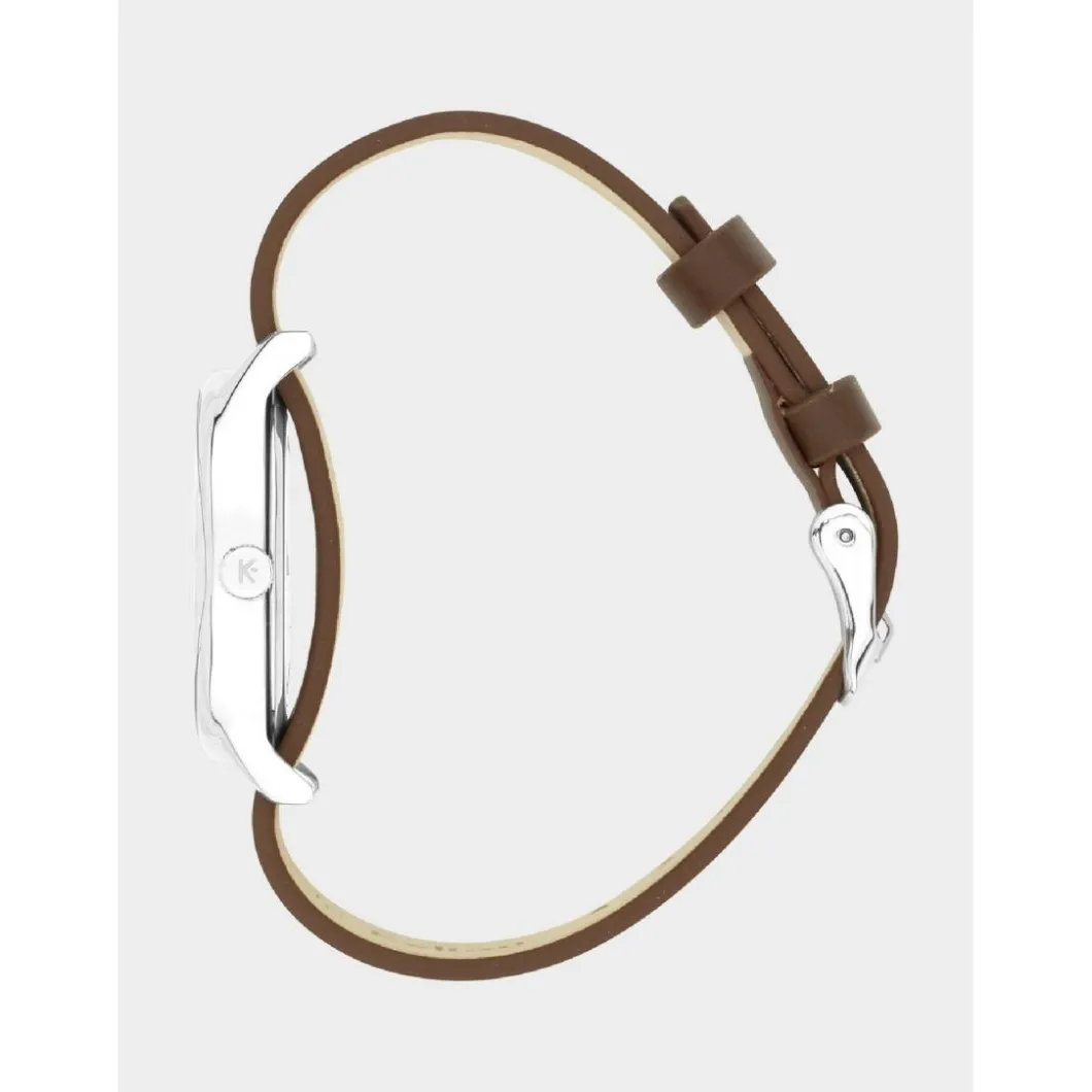 Kelton Montre Cuir<Montre Femme Colorama - 9125032 Double Choco