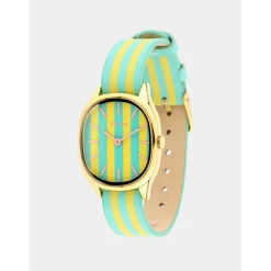 Kelton Montre Cuir<Montre Femme Colorama Citron-basilic - 9125082