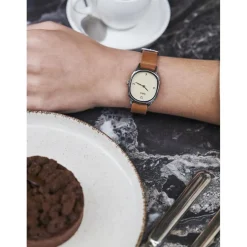 Kelton Montre Cuir<Montre Femme Colorama - 9125042 Menthe Choco