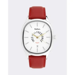 Kelton Montre Cuir<Montre Femme Grande Colorama x Ines de la Fressange Paris - 9125442 Red