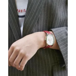 Kelton Montre Cuir<Montre Femme Grande Colorama x Ines de la Fressange Paris - 9125442 Red